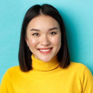 Beauty And Skincare Concept Close Up Of Smiling A 6MMQM3B 300x300